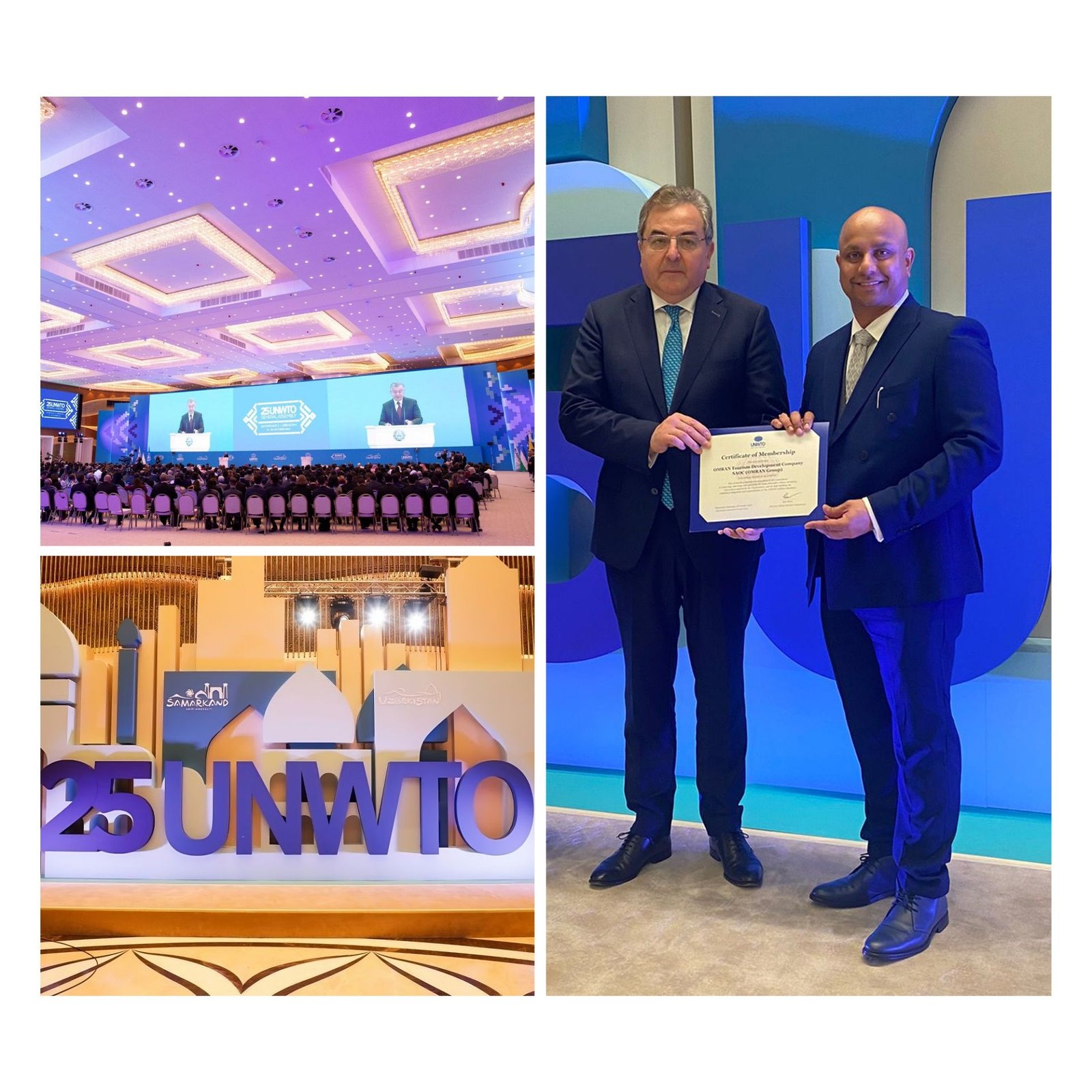 OMRAN Group Joins the World Tourism Organization (UNWTO) as an Affiliate Member