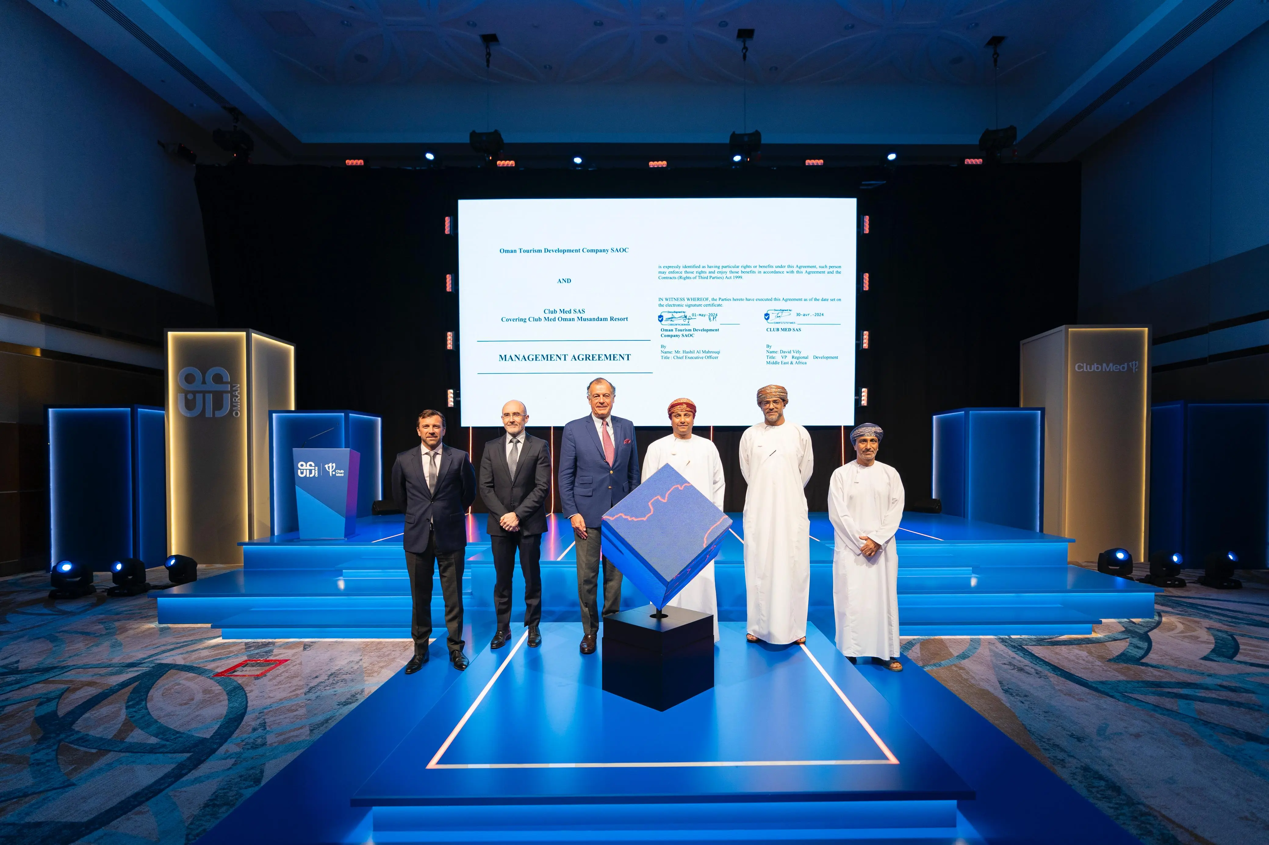 OMRAN Group Signs Agreement To Develop Exclusive Luxury Club Med Musandam
